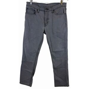 Levi's 511 Jeans‎ Men's 33X30 Grey Denim Tapered Slim Zip Fly Stretch Comfort
